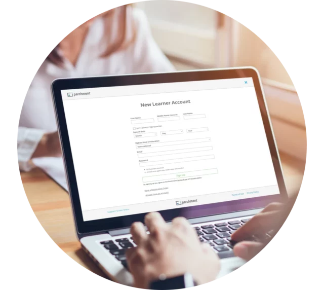 setting up a new learner account