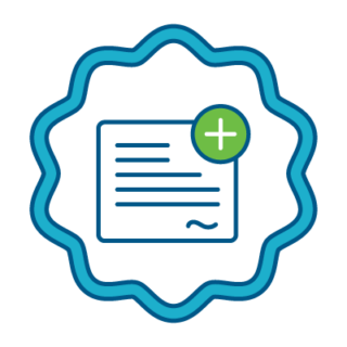 order credentials icon